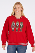 Simply Southern Nuts Holiday Crew - Adult & Kids T-Shirts, Sweatshirts & Hoodies apparel design preview 1