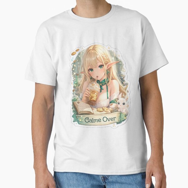 Isekai vibe Cute Anime Elf Girl Waifu - Adult & Kids T-Shirts, Sweatshirts & Hoodies apparel design preview 1