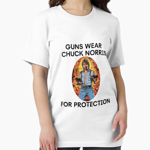 Guns Wear Chuck Norris... - Adult & Kids T-Shirts, Sweatshirts & Hoodies apparel design preview 1
