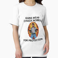 Guns Wear Chuck Norris... - Adult & Kids T-Shirts, Sweatshirts & Hoodies apparel design preview 1