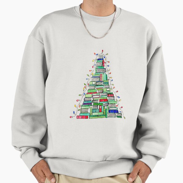 Christmas Book Tree: 2017 - Adult & Kids T-Shirts, Sweatshirts & Hoodies apparel design preview 1