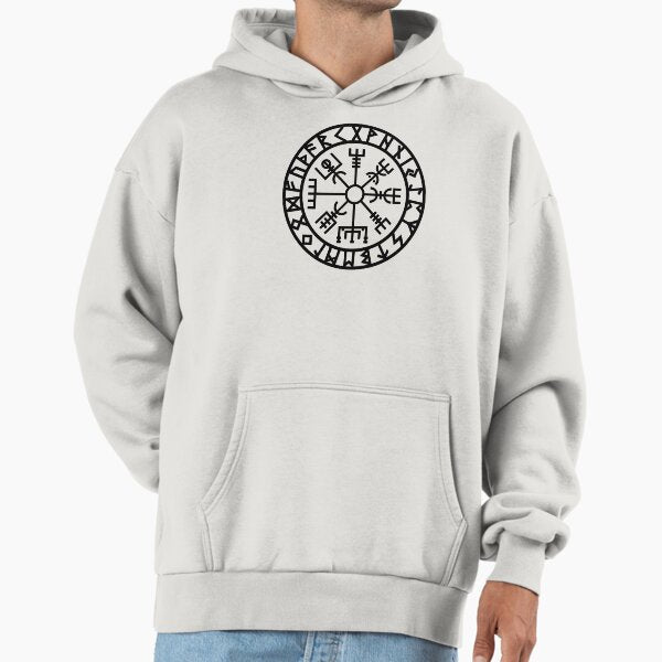 Vegvisir Futhark Runes Navigator Vikings - Adult & Kids T-Shirts, Sweatshirts & Hoodies apparel design preview 1