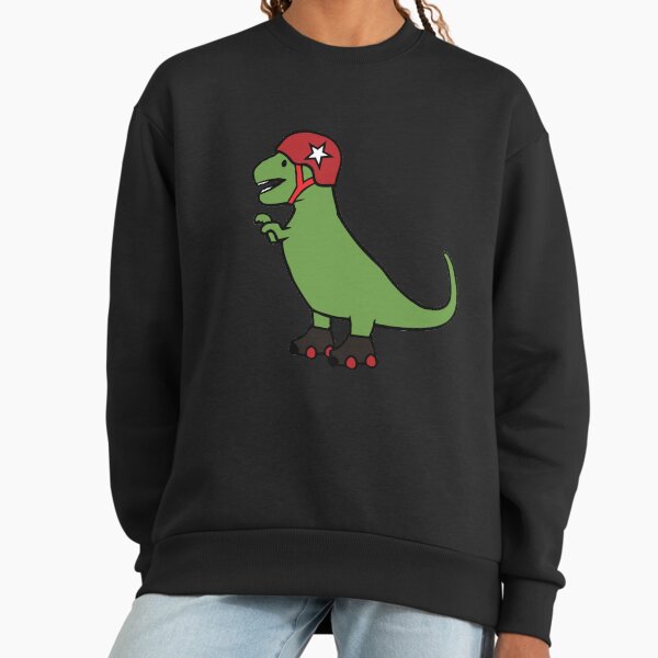 Roller Derby T-Rex - Adult & Kids T-Shirts, Sweatshirts & Hoodies apparel design preview 1
