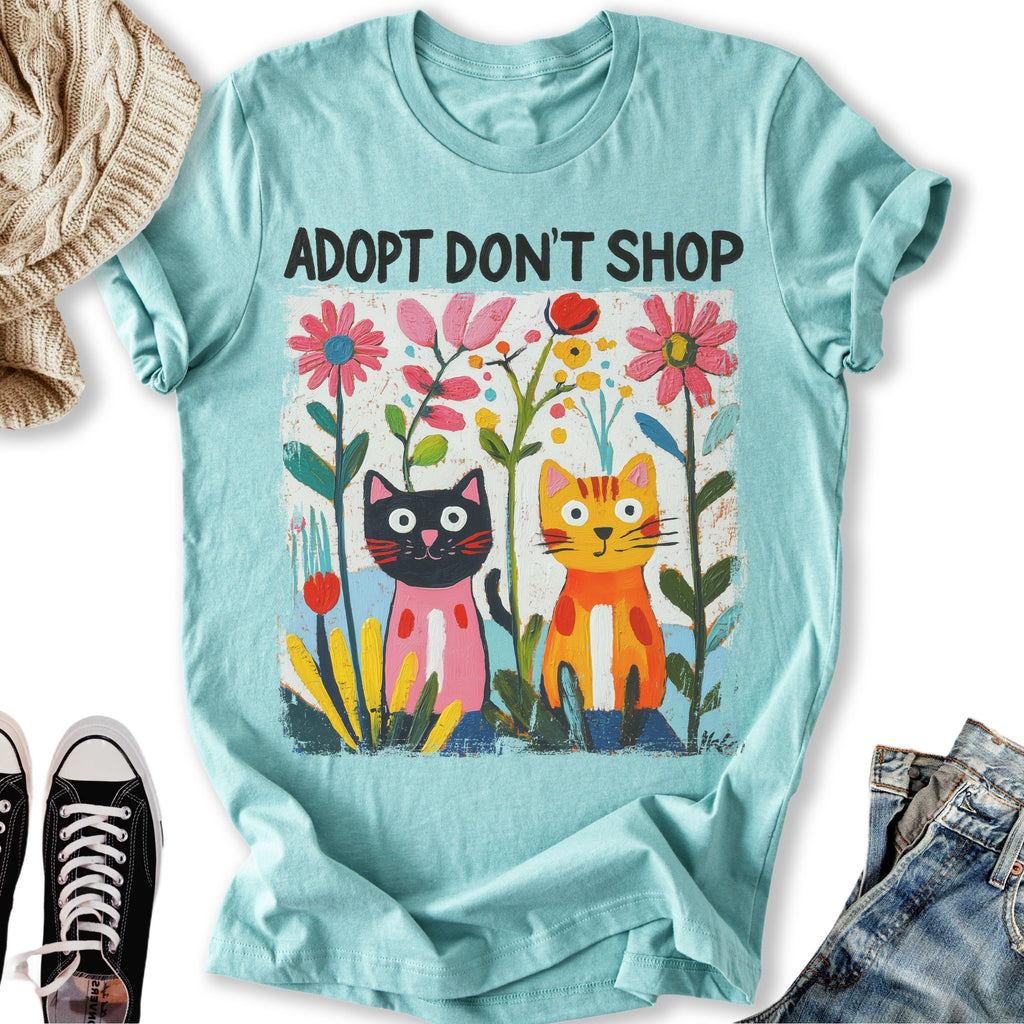 Adopt Don't Shop - Adult & Kids T-Shirts, Sweatshirts & Hoodies apparel design preview 2