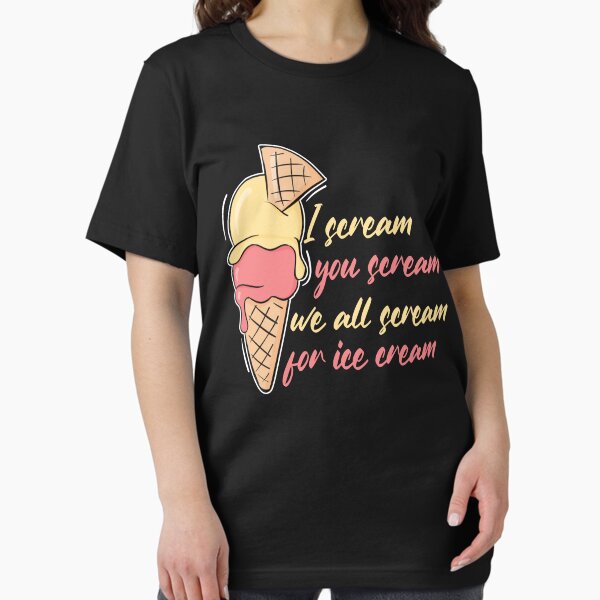 I Scream Ice Cream - Adult & Kids T-Shirts, Sweatshirts & Hoodies apparel design preview 1