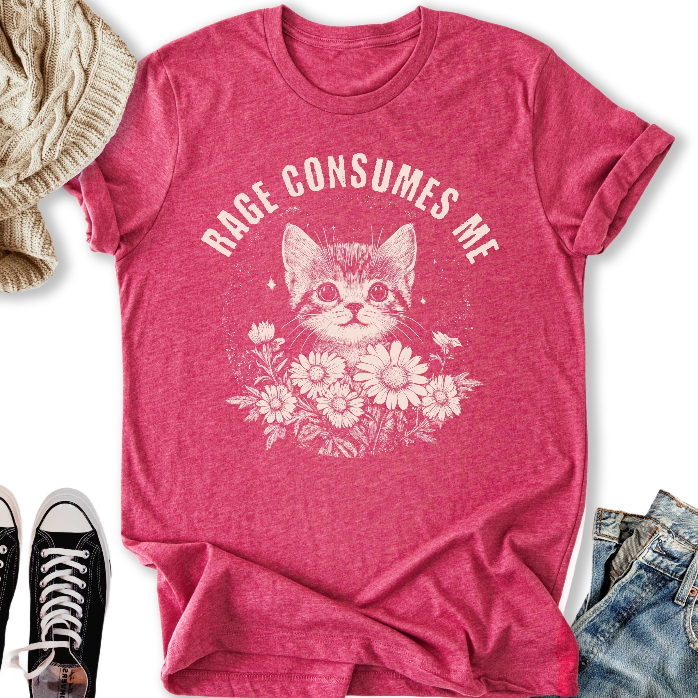 Rage Consumes Me - Adult & Kids T-Shirts, Sweatshirts & Hoodies apparel design preview 1