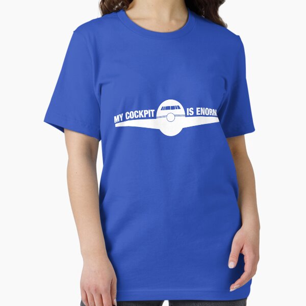 My cockpit is enormous - Adult & Kids T-Shirts, Sweatshirts & Hoodies apparel design preview 1