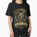 Chaotic Trash Alignment Funny Raccoon - Adult & Kids T-Shirts, Sweatshirts & Hoodies apparel design preview 1