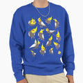 Cockatiel doodle pattern - Adult & Kids T-Shirts, Sweatshirts & Hoodies apparel design preview 1