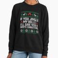 Offensive Christmas Sweaters, If you jingle My Bells - Adult & Kids T-Shirts, Sweatshirts & Hoodies apparel design preview 1