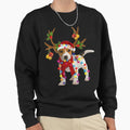Jack russell Dog Gorgeous Reindeer Christmas Lights - Adult & Kids T-Shirts, Sweatshirts & Hoodies apparel design preview 1
