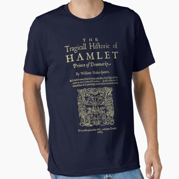 Shakespeare, Hamlet. Dark clothes version. - Adult & Kids T-Shirts, Sweatshirts & Hoodies apparel design preview 1