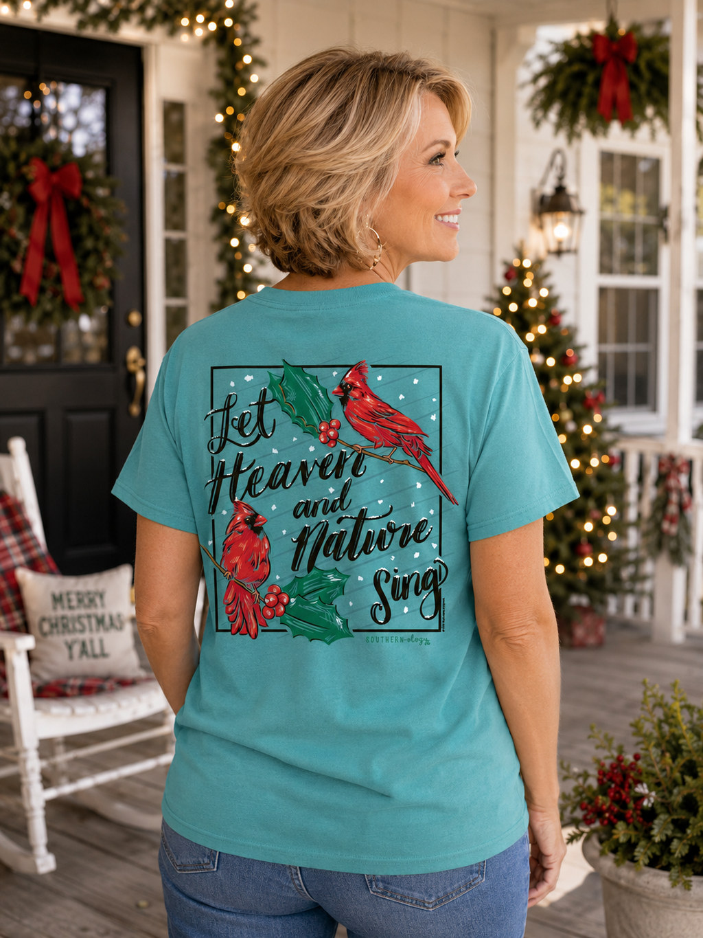 Southernology Heaven and Nature Sing Holiday Comfort - Adult & Kids T-Shirts, Sweatshirts & Hoodies apparel design preview 1