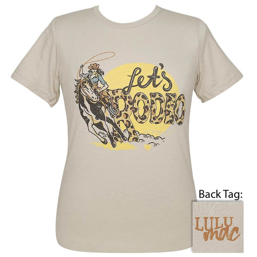 Girlie Girl Lulu Mac Lets Rodeo Cowgirl Canvas - Adult & Kids T-Shirts, Sweatshirts & Hoodies apparel design preview 1