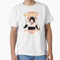 Clue Mrs White Flames - Adult & Kids T-Shirts, Sweatshirts & Hoodies apparel design preview 1