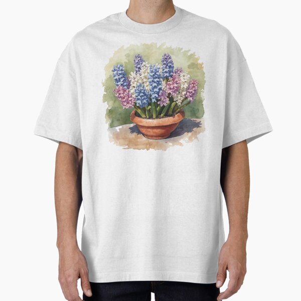Hyacinths Display - Adult & Kids T-Shirts, Sweatshirts & Hoodies apparel design preview 1