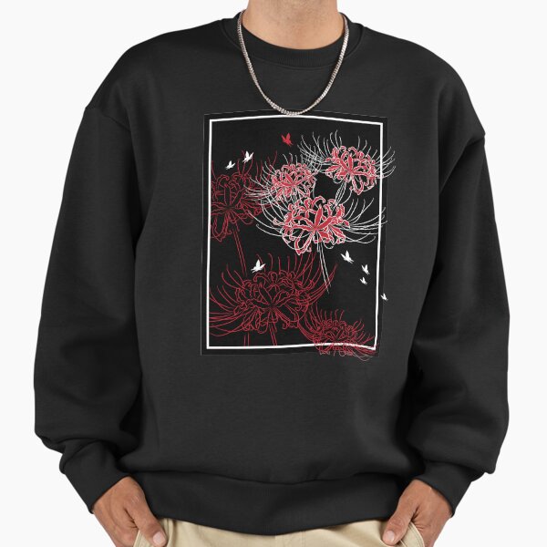 Spider Lily Butterfly Design - Adult & Kids T-Shirts, Sweatshirts & Hoodies apparel design preview 1