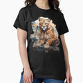 Graffiti Style Mountain Lion Lovers - Adult & Kids T-Shirts, Sweatshirts & Hoodies apparel design preview 1