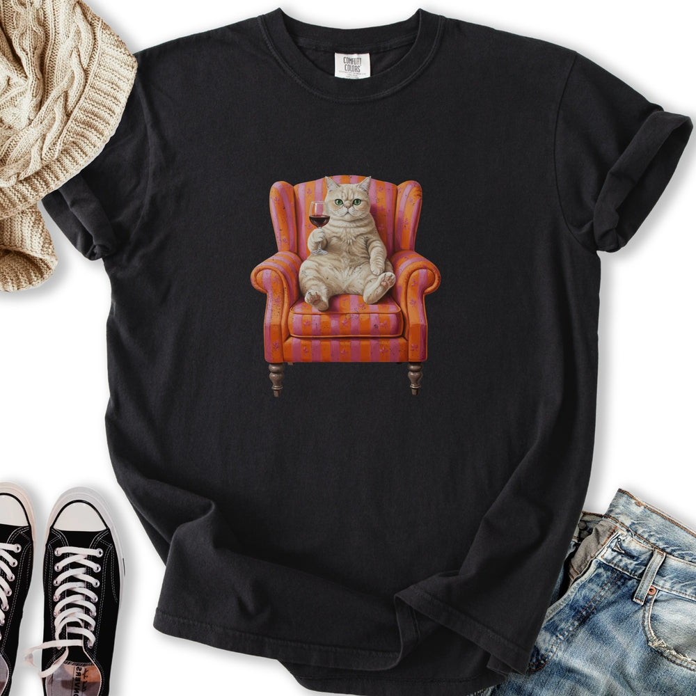 Exotic Shorthair Chair - Adult & Kids T-Shirts, Sweatshirts & Hoodies apparel design preview 2