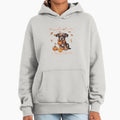 Pumpkin Kisses Harvest Wishes Puppy - Adult & Kids T-Shirts, Sweatshirts & Hoodies apparel design preview 1