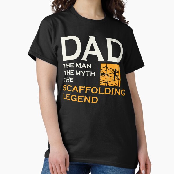 Scaffolder Scaffold Scaffolding Dad Fathers day - Adult & Kids T-Shirts, Sweatshirts & Hoodies apparel design preview 1