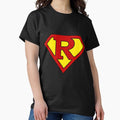Superhero Symbol Letter R - Adult & Kids T-Shirts, Sweatshirts & Hoodies apparel design preview 1