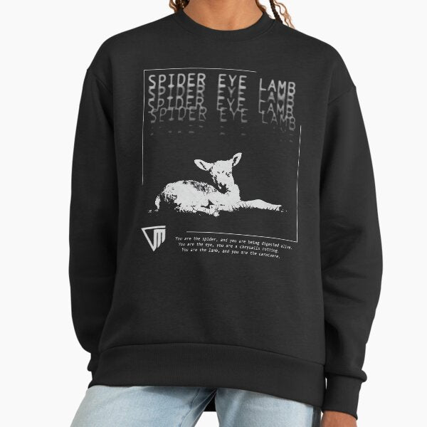 Spider Eye Lamb Horror Game Outlast Trials Dark Quote - Adult & Kids T-Shirts, Sweatshirts & Hoodies apparel design preview 1