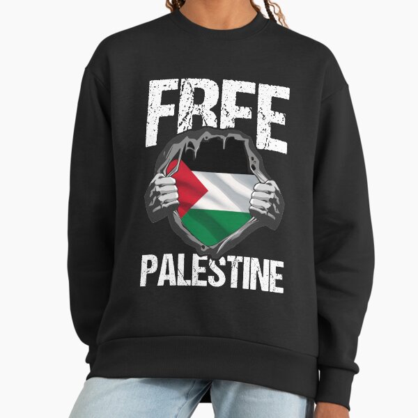 Free Palestine Save Gaza Palestinian Flag Support - Adult & Kids T-Shirts, Sweatshirts & Hoodies apparel design preview 1