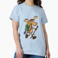 Funny Cool Moose Hiker - Adult & Kids T-Shirts, Sweatshirts & Hoodies apparel design preview 1