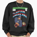 CAPTAIN AMERICANA - Adult & Kids T-Shirts, Sweatshirts & Hoodies apparel design preview 1