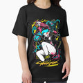 Rebecca Anime Girl Fighting - Adult & Kids T-Shirts, Sweatshirts & Hoodies apparel design preview 1