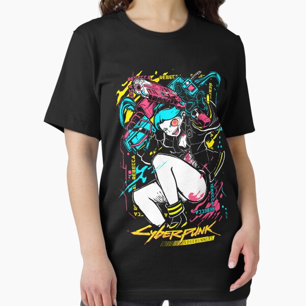 Rebecca Anime Girl Fighting - Adult & Kids T-Shirts, Sweatshirts & Hoodies apparel design preview 1
