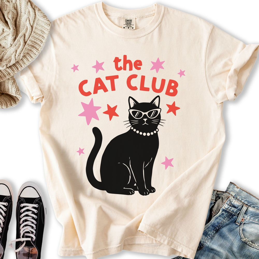 Cat Club - Adult & Kids T-Shirts, Sweatshirts & Hoodies apparel design preview 1