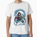 Giyu Tomioka Water Dragon Anime Art Design - Adult & Kids T-Shirts, Sweatshirts & Hoodies apparel design preview 1
