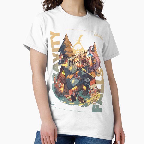 Gravity Falls Fand-Home (white) - Adult & Kids T-Shirts, Sweatshirts & Hoodies apparel design preview 1