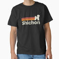 Shichon Dog Vintage Retro Pet Lover - Adult & Kids T-Shirts, Sweatshirts & Hoodies apparel design preview 1