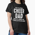 Cheerleader Cheerleading Dad Cheering Father - Adult & Kids T-Shirts, Sweatshirts & Hoodies apparel design preview 1