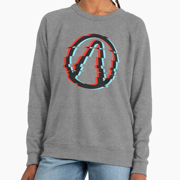 Borderlands Vault Symbol GLITCH 3D Anaglyph - Adult & Kids T-Shirts, Sweatshirts & Hoodies apparel design preview 1
