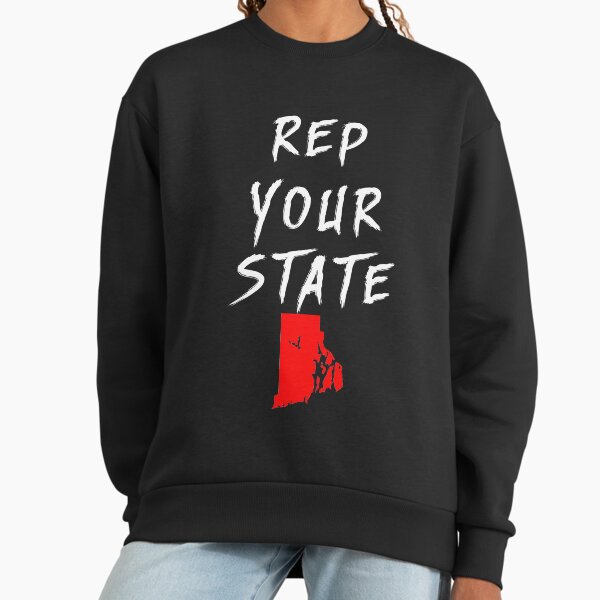 REP YOUR STATE RHODE ISLAND - Adult & Kids T-Shirts, Sweatshirts & Hoodies apparel design preview 1