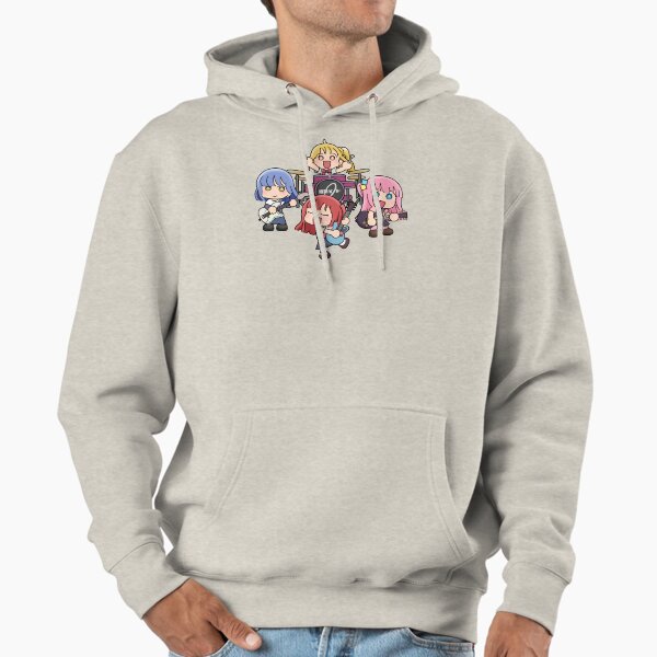 Bocchi The Rock Chibi Art - Adult & Kids T-Shirts, Sweatshirts & Hoodies apparel design preview 1