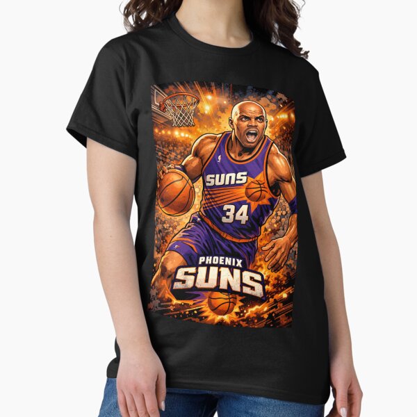 Charles Barkley Suns LEGEND - Adult & Kids T-Shirts, Sweatshirts & Hoodies apparel design preview 1