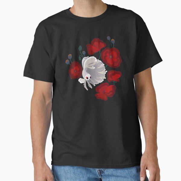 Bettas and Poppies - Adult & Kids T-Shirts, Sweatshirts & Hoodies apparel design preview 1