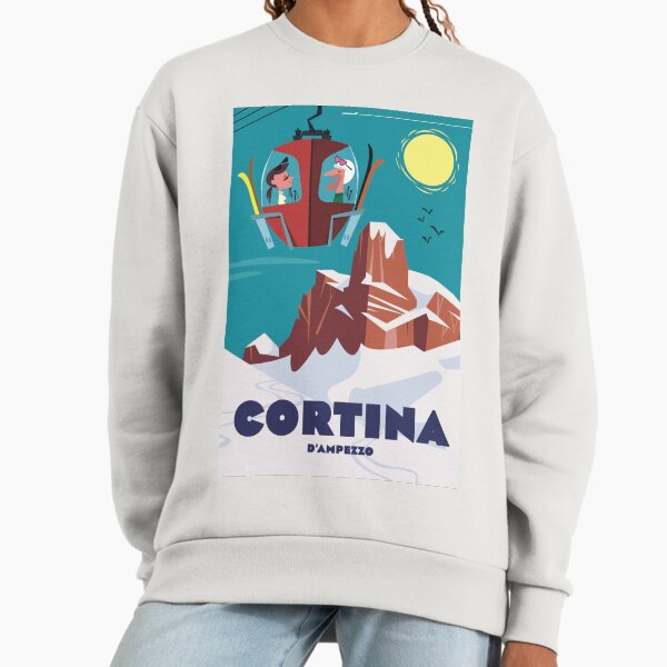 Cortina D'Ampezzo poster - Adult & Kids T-Shirts, Sweatshirts & Hoodies apparel design preview 1