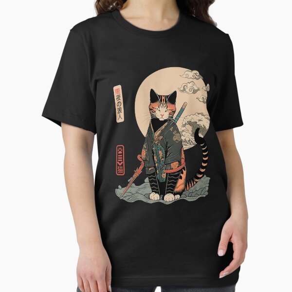 Ronin Cat 5 - Adult & Kids T-Shirts, Sweatshirts & Hoodies apparel design preview 1
