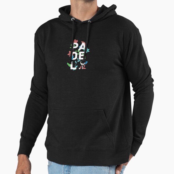 Padel tennis floral minimalism - Adult & Kids T-Shirts, Sweatshirts & Hoodies apparel design preview 1