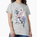 Cherry Blossom Art In Watercolor And Ink - Adult & Kids T-Shirts, Sweatshirts & Hoodies apparel design preview 1