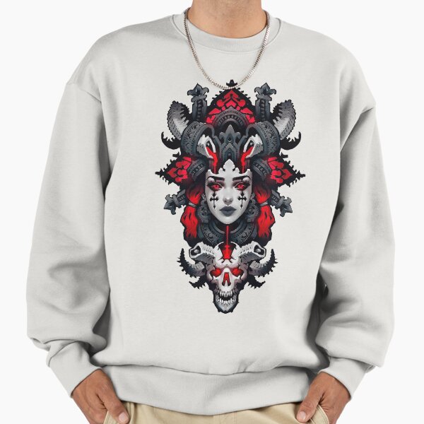 Neon Cyberpunk Girl Urban Goth Style - Adult & Kids T-Shirts, Sweatshirts & Hoodies apparel design preview 1
