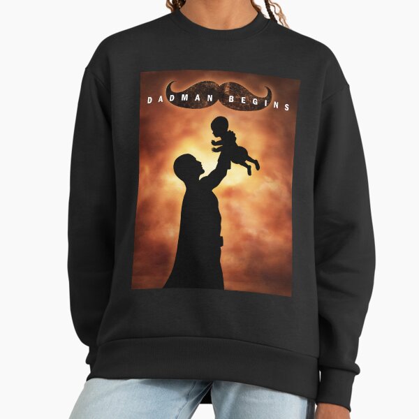 DADMAN BEGINS - Adult & Kids T-Shirts, Sweatshirts & Hoodies apparel design preview 1