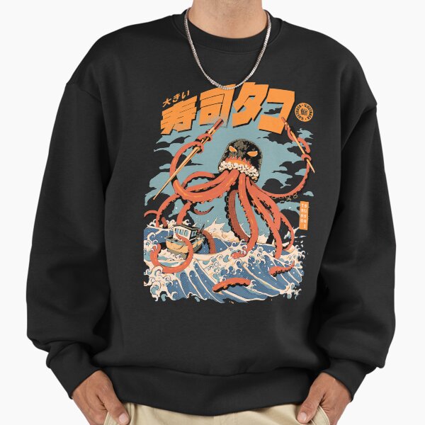 Black The Tako Sushi - Adult & Kids T-Shirts, Sweatshirts & Hoodies apparel design preview 1