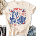 July 4th Kittens - Adult & Kids T-Shirts, Sweatshirts & Hoodies apparel design preview 1